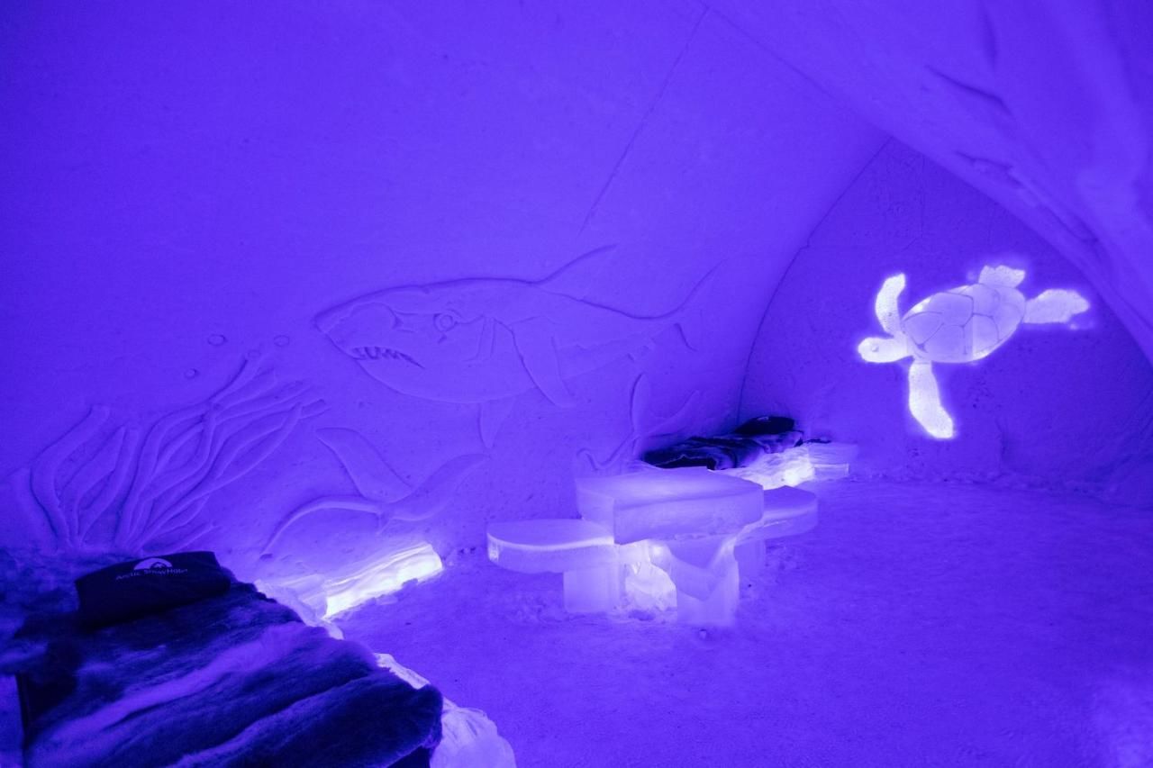 Отель Arctic SnowHotel & Glass Igloos Синетта-35