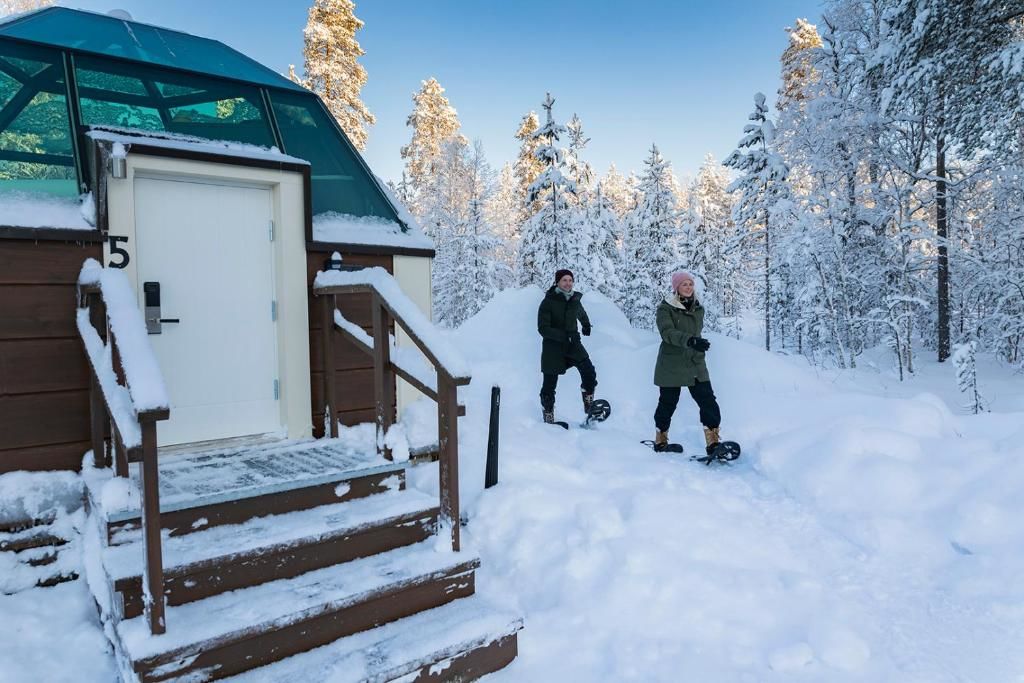 Отель Arctic SnowHotel & Glass Igloos Синетта