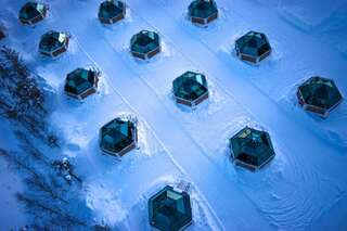 Отель Arctic SnowHotel & Glass Igloos Синетта Стеклянное иглу-10