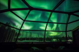 Отель Arctic SnowHotel & Glass Igloos Синетта Семейное стеклянное иглу (для 4 взрослых)-4