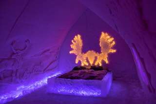 Отель Arctic SnowHotel & Glass Igloos Синетта Люкс SnowHotel Suite-6