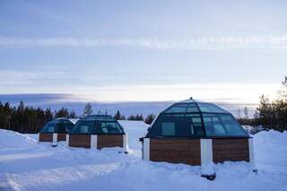 Отель Arctic SnowHotel & Glass Igloos Синетта Стеклянное иглу-11