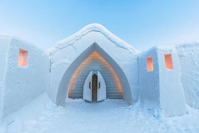 Отель Arctic SnowHotel & Glass Igloos Синетта-33