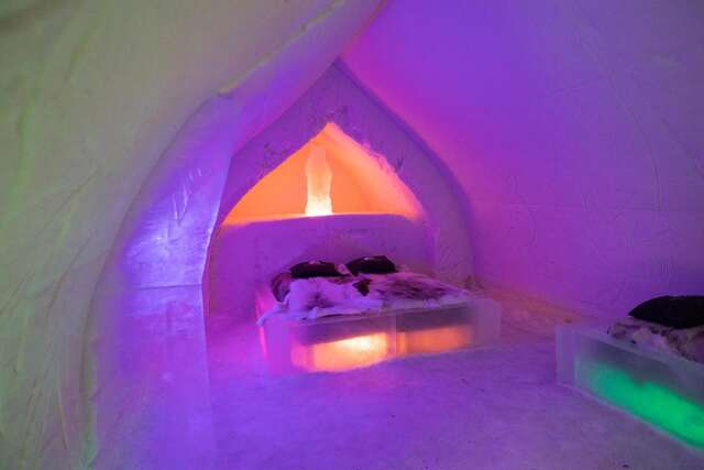 Отель Arctic SnowHotel & Glass Igloos Синетта-36