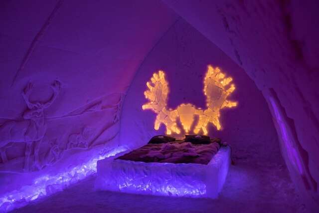 Отель Arctic SnowHotel & Glass Igloos Синетта-38